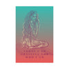 "TODAY I AM GRATEFUL FOR WHO I AM" DEMAYA'S JUNGLE SILK FINISH POSTER