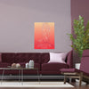 "TODAY I AM BOOSTING MY KARMA" DEMAYA'S JUNGLE SILK FINISH POSTER
