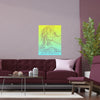 "TODAY I AM CALLING FOR IDEAL" PARTNER DEMAYA'S JUNGLE SILK FINISH POSTER