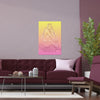 "TODAY I AM COUNTING MY BLESSINGS" DEMAYA'S JUNGLE SILK FINISH POSTER