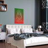 "TODAY I AM RADIATING LOVE" DEMAYA'S JUNGLE SILK FINISH POSTER