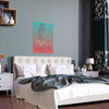 "TODAY I AM GRATEFUL FOR WHO I AM" DEMAYA'S JUNGLE SILK FINISH POSTER