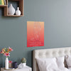 "TODAY I AM BOOSTING MY KARMA" DEMAYA'S JUNGLE SILK FINISH POSTER