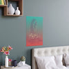 "TODAY I AM GRATEFUL FOR WHO I AM" DEMAYA'S JUNGLE SILK FINISH POSTER