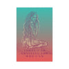 "TODAY I AM GRATEFUL FOR WHO I AM" DEMAYA'S JUNGLE SILK FINISH POSTER