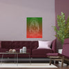 "TODAY I AM RADIATING LOVE" DEMAYA'S JUNGLE SILK FINISH POSTER