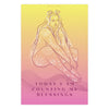 "TODAY I AM COUNTING MY BLESSINGS" DEMAYA'S JUNGLE SILK FINISH POSTER