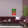 "TODAY I AM RADIATING LOVE" DEMAYA'S JUNGLE SILK FINISH POSTER