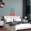 "TODAY I AM GRATEFUL FOR WHO I AM" DEMAYA'S JUNGLE SILK FINISH POSTER