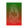 "TODAY I AM RADIATING LOVE" DEMAYA'S JUNGLE SILK FINISH POSTER