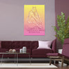 "TODAY I AM COUNTING MY BLESSINGS" DEMAYA'S JUNGLE SILK FINISH POSTER