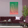 "TODAY I AM BEAUTIFUL GODDESS" DEMAYA'S JUNGLE SILK FINISH POSTER