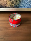 NINE AROMATHERAPY SOYBEAN WAX CANDLES IN A BOX
