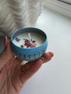 NINE AROMATHERAPY SOYBEAN WAX CANDLES IN A BOX