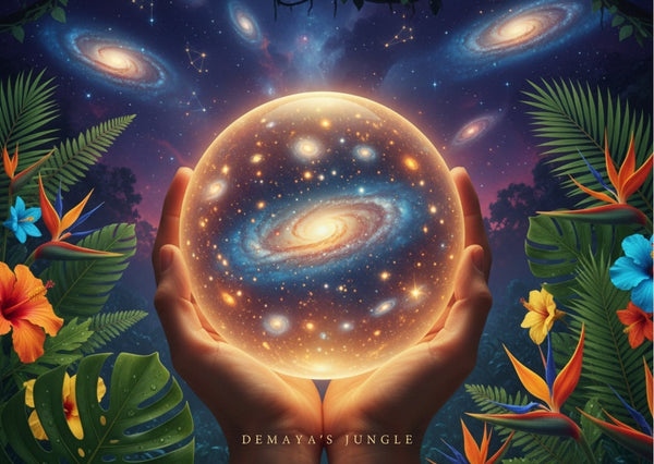 Mantra and the Cosmos | Demaya’s Jungle & Today I Am Cards