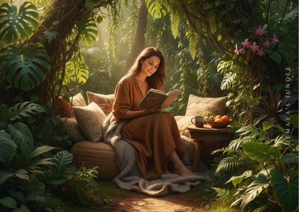 What Do You Feed Your Mind With? | Demaya’s Jungle & Today I Am Cards