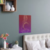 "TODAY I AM SERENE AND PEACEFUL" DEMAYA'S JUNGLE SILK FINISH POSTER